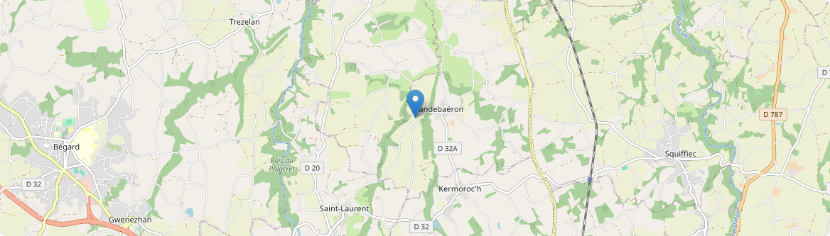 Landebaëron - Carte