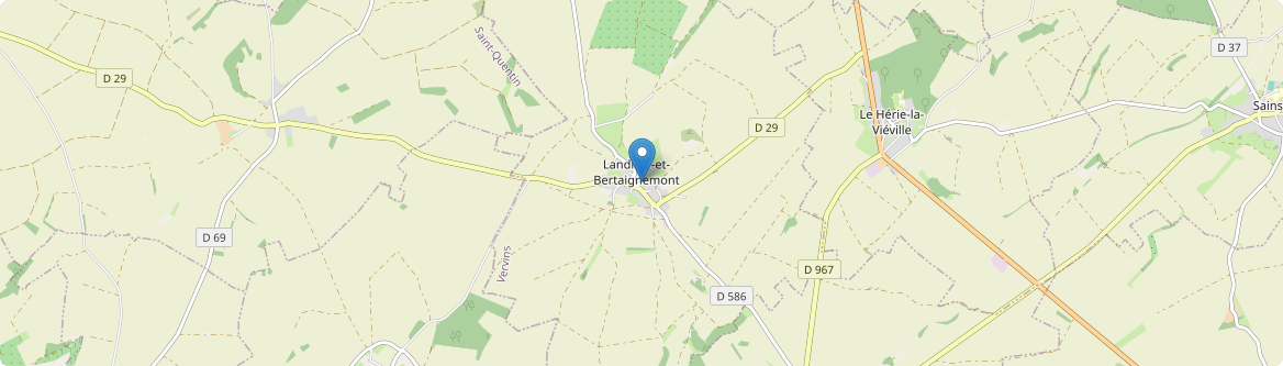 Landifay-et-Bertaignemont - Carte