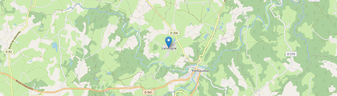 Landogne - Carte