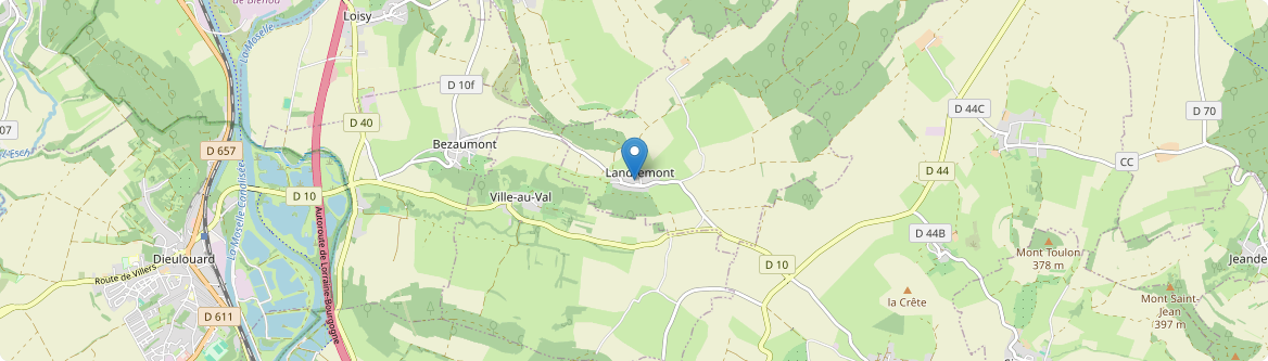 Landremont - Carte