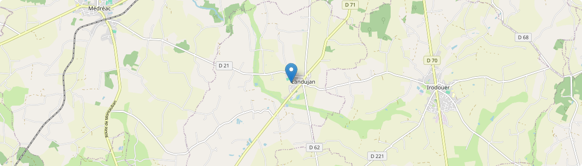 Landujan - Carte
