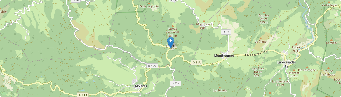 Lanet - Carte