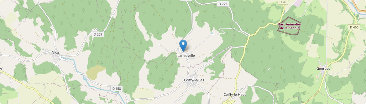 Laneuvelle - Carte