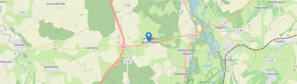 Laneuveville-devant-Bayon - Carte