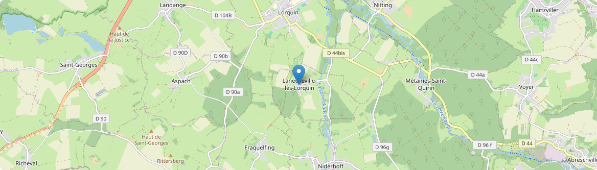 Laneuveville-lès-Lorquin - Carte