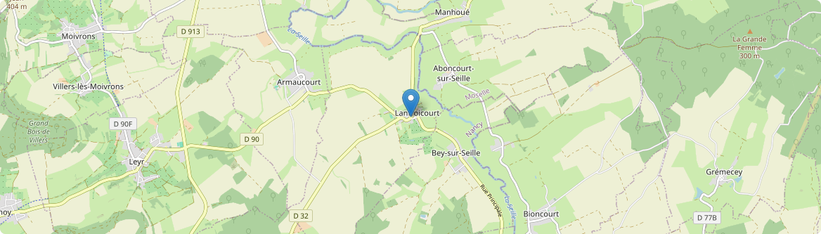 Lanfroicourt - Carte