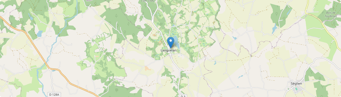 Langoëlan - Carte