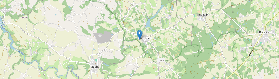 Languédias - Carte