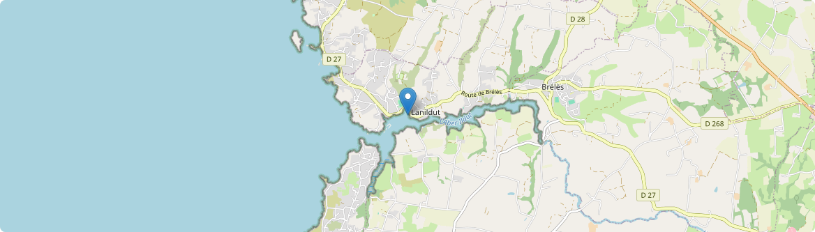 Lanildut - Carte