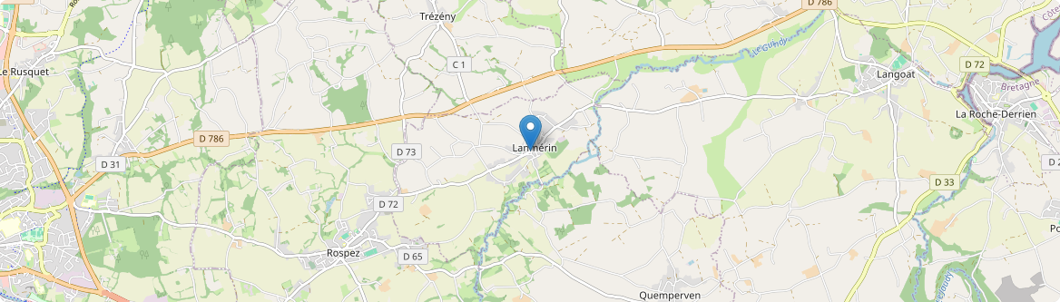 Lanmérin - Carte
