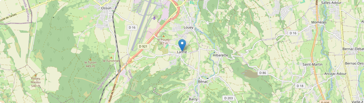 Lanne - Carte