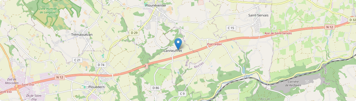Lanneuffret - Carte