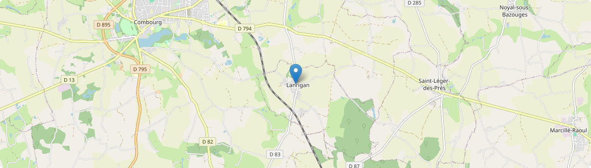 Lanrigan - Carte