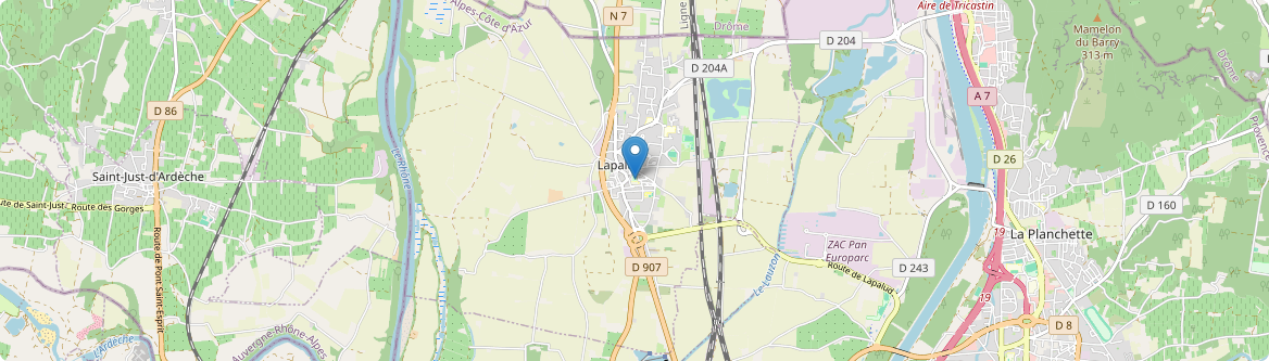 Lapalud - Carte