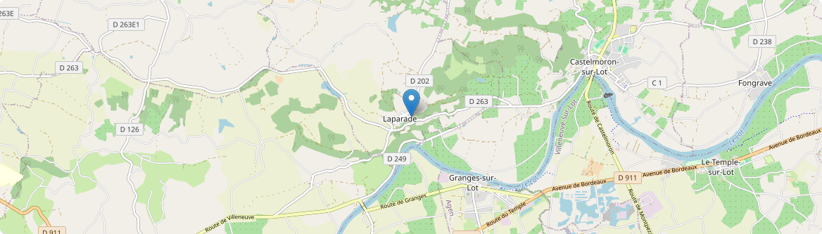 Laparade - Carte