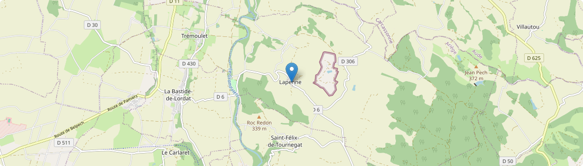 Lapenne - Carte
