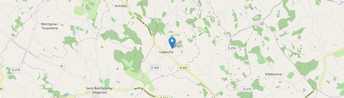 Laperche - Carte