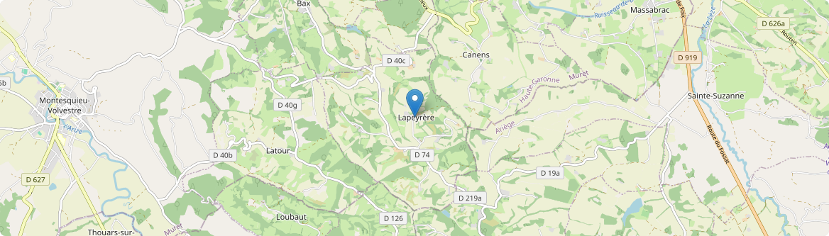 Lapeyrère - Carte