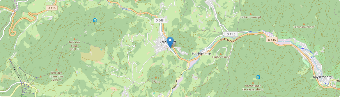 Lapoutroie - Carte