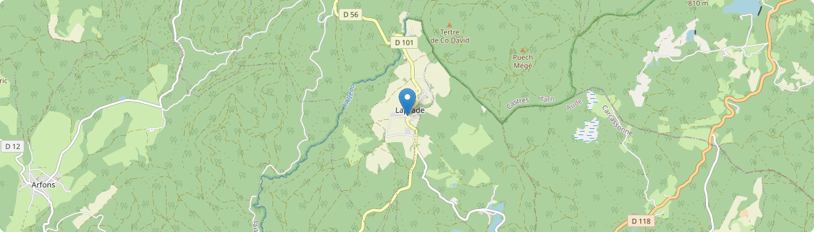 Laprade - Carte