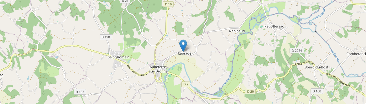 Laprade - Carte