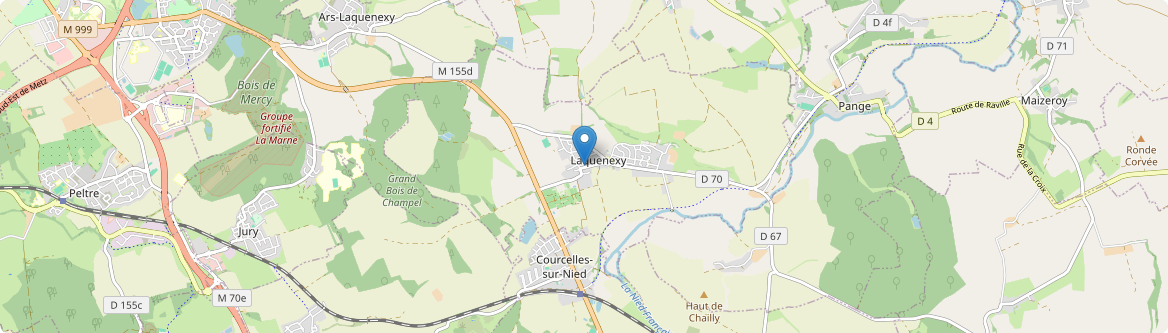 Laquenexy - Carte