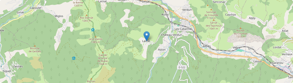 Larcat - Carte