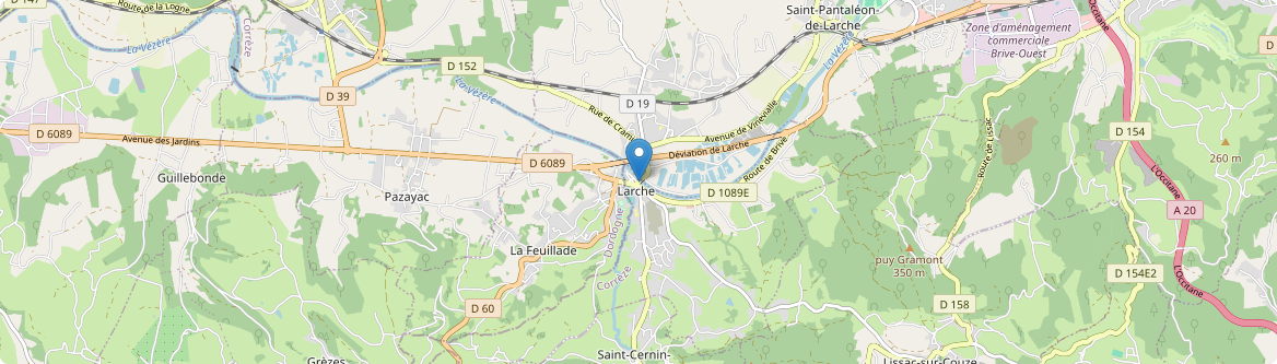 Larche - Carte