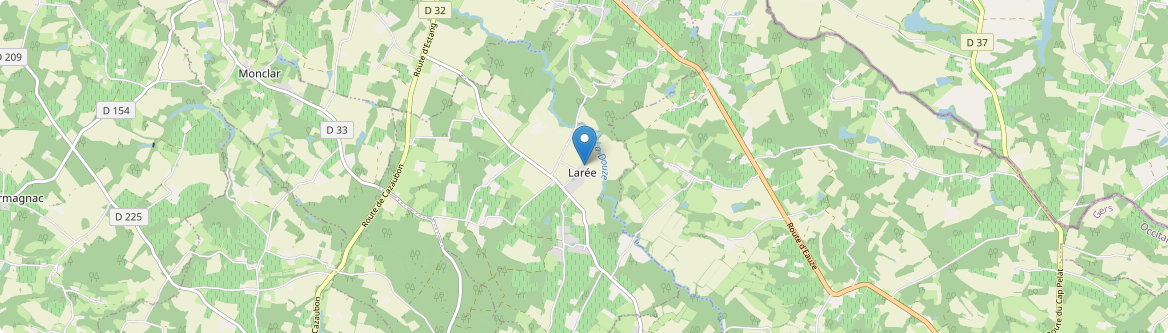 Larée - Carte