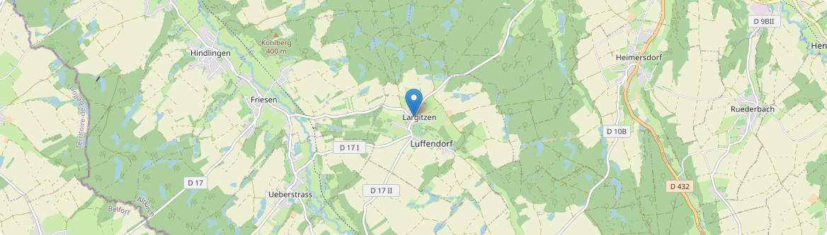 Largitzen - Carte