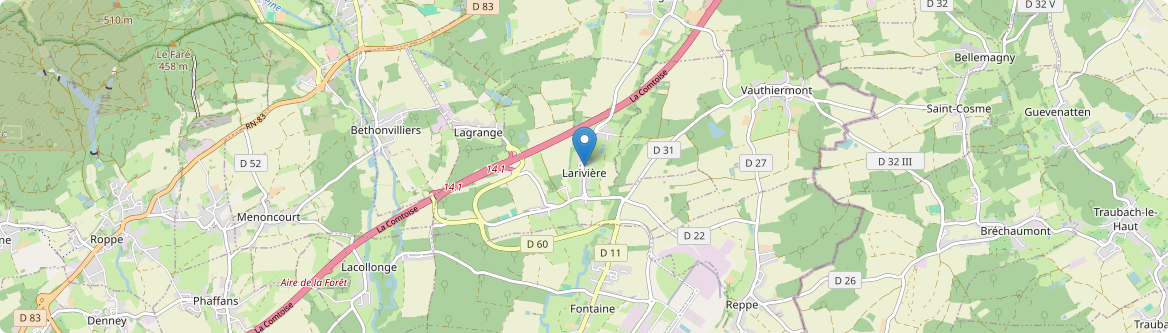 Larivière - Carte