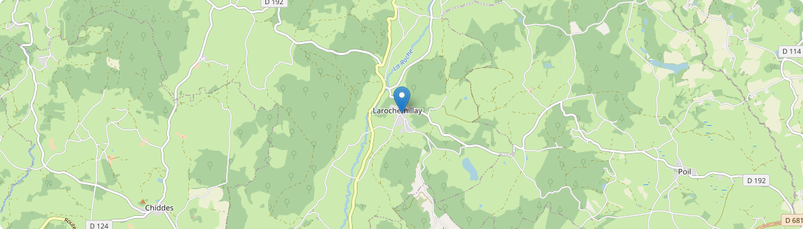 Larochemillay - Carte