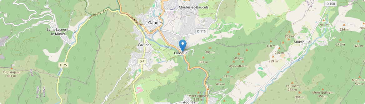 Laroque - Carte