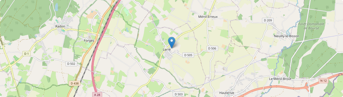 Larré - Carte