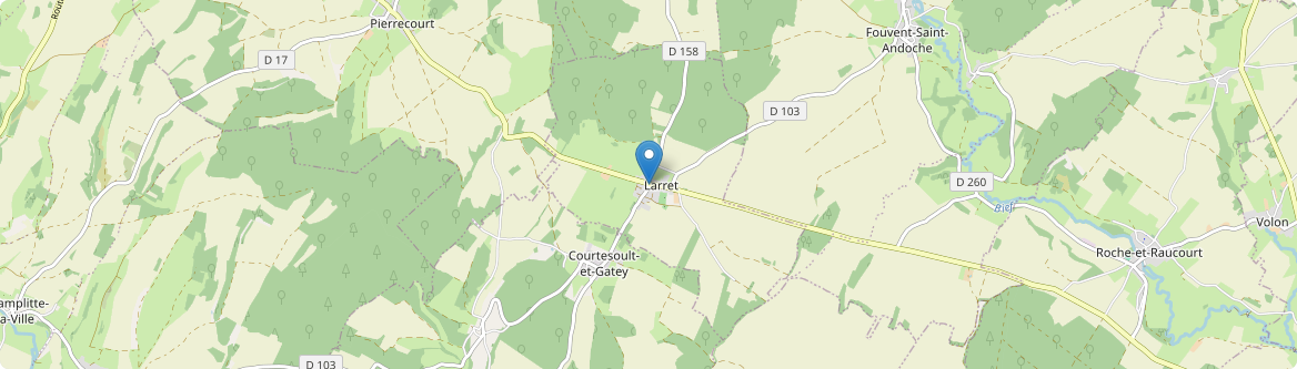 Larret - Carte