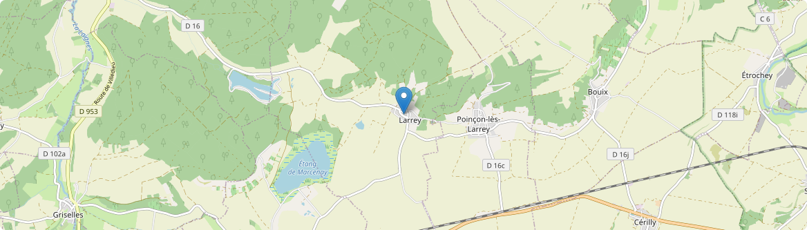 Larrey - Carte