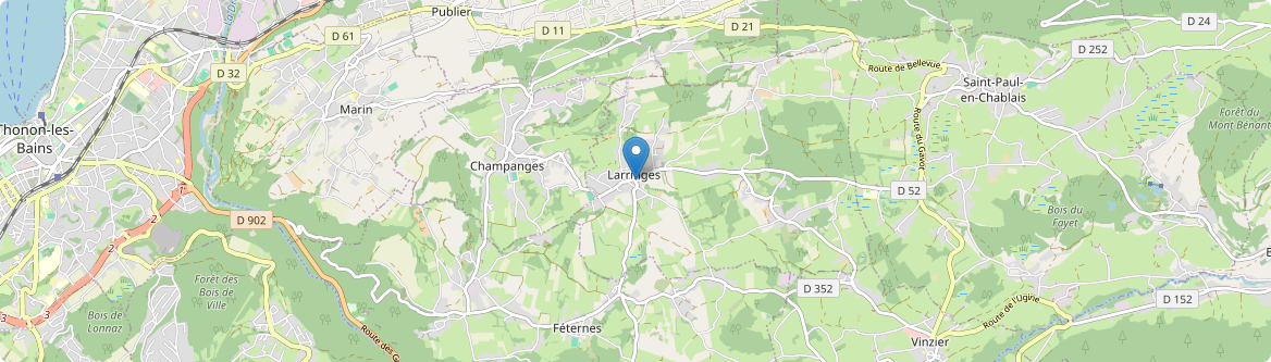 Larringes - Carte