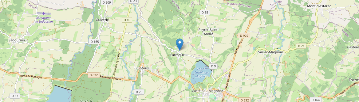 Larroque - Carte