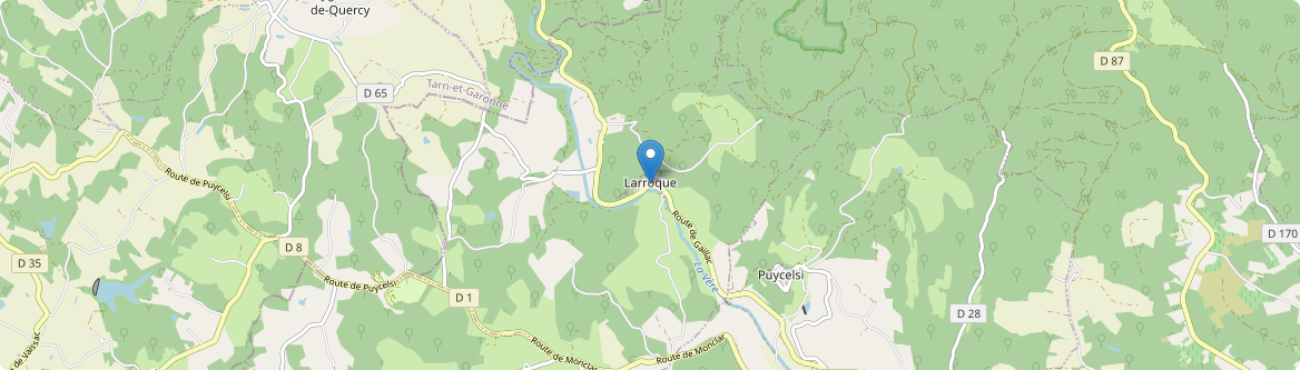 Larroque - Carte
