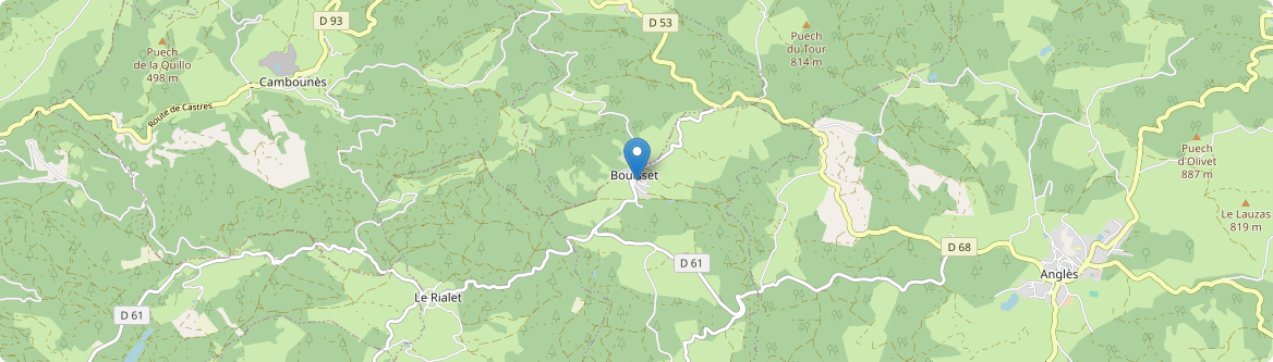 Lasfaillades - Carte