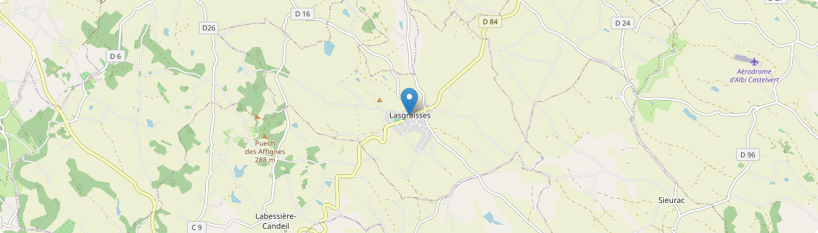 Lasgraisses - Carte