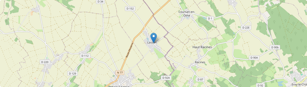 Lasson - Carte