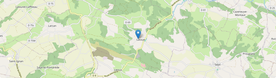 Latoue - Carte