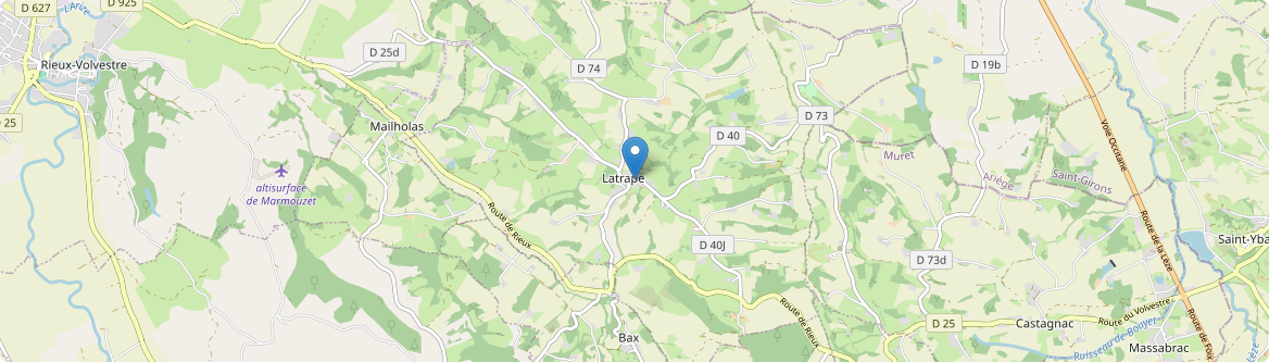 Latrape - Carte