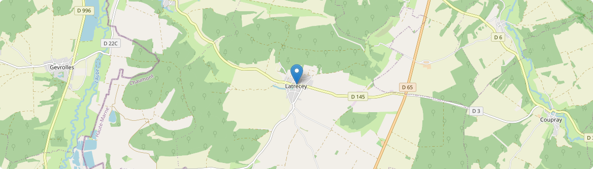 Latrecey-Ormoy-sur-Aube - Carte