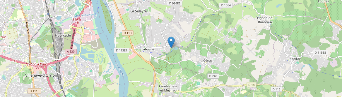Latresne - Carte