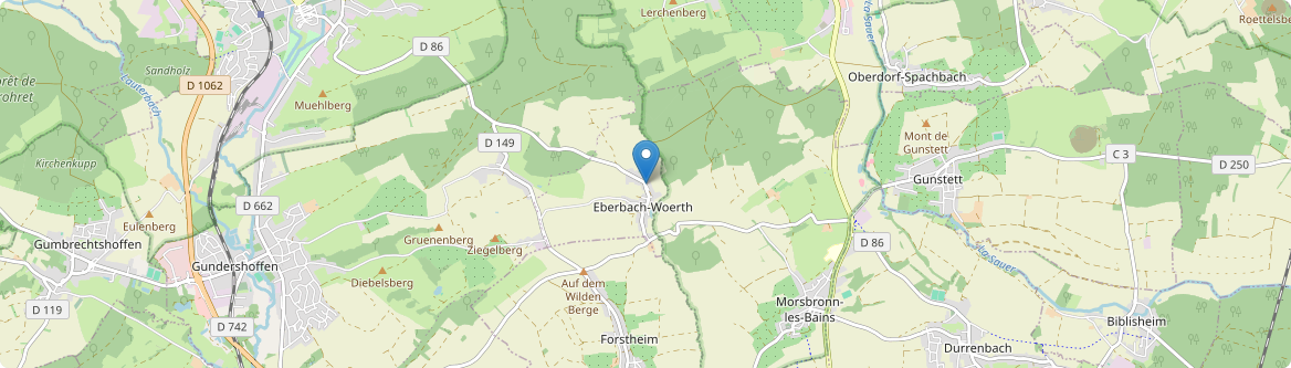 Laubach - Carte