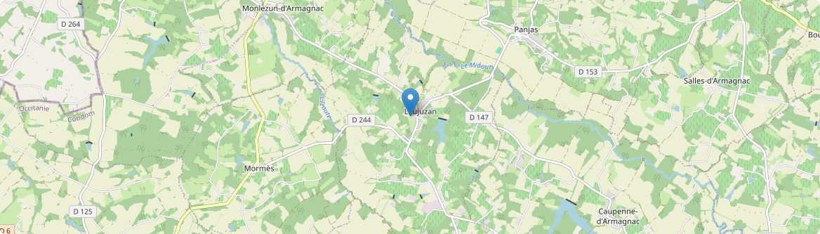 Laujuzan - Carte