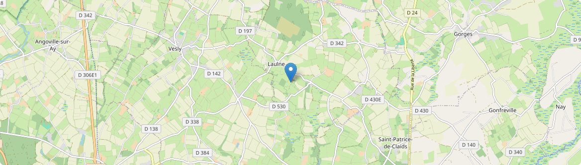 Laulne - Carte