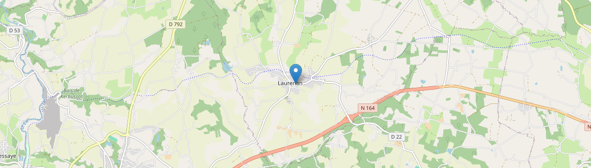 Laurenan - Carte